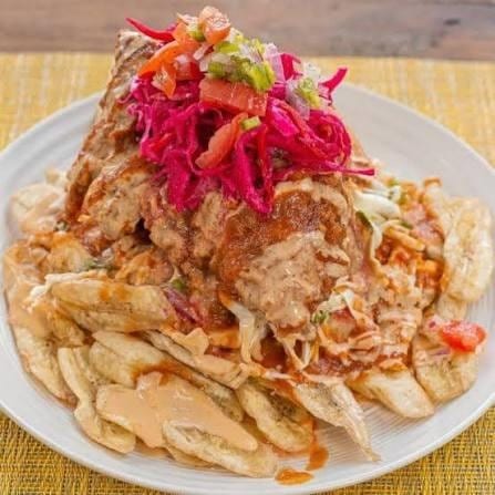 Pollo con Tajada